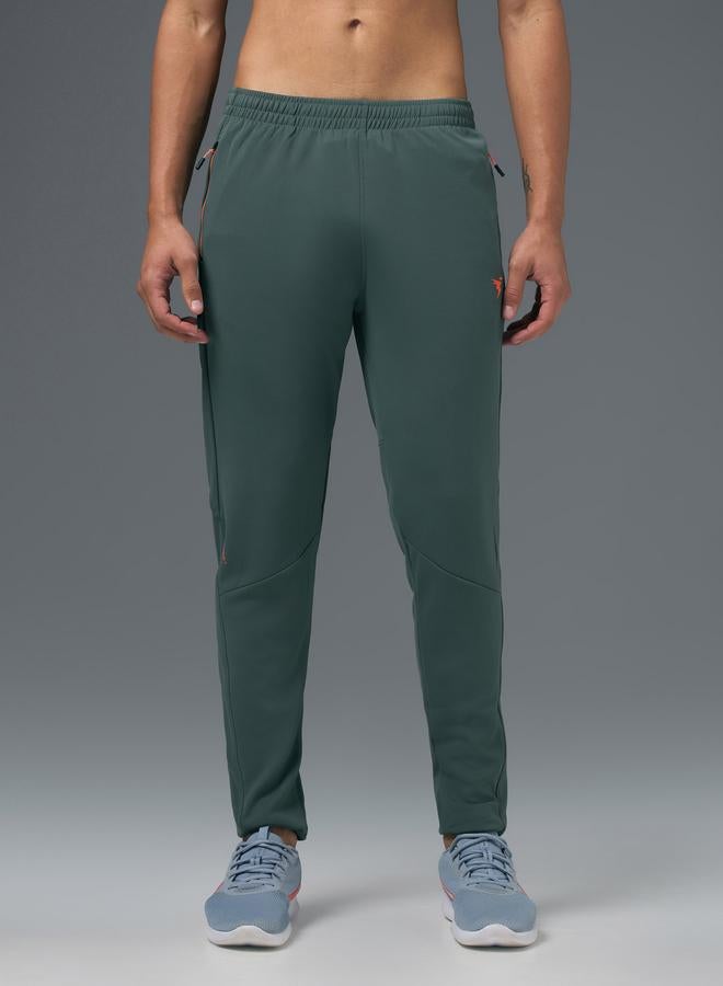 Technosport Men Solid Slim Fit Trackpants - Image 4